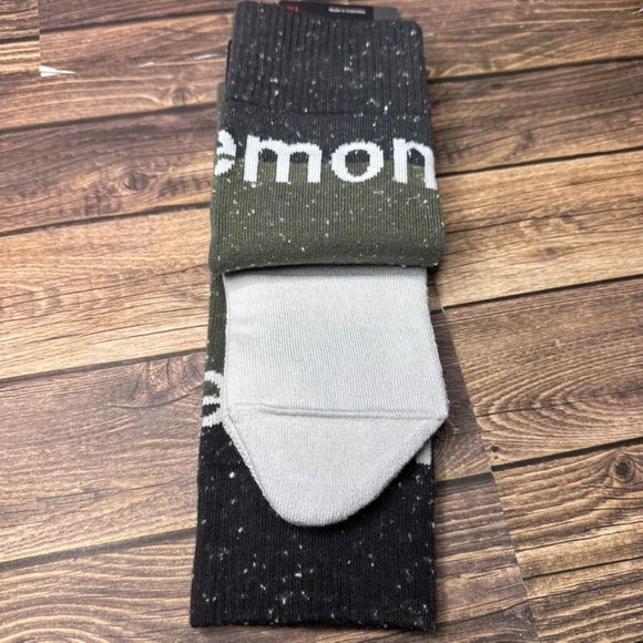 Lululemon Men's Daily Stride Crew Sock NWT Size XL (MEOL/GGRE) - Picture 6 of 10